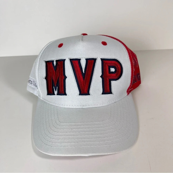 Los Angeles Angels Anaheim MVP Snapback Hat Ohtani, Trout, Guerrero, Baylor - Picture 1 of 12